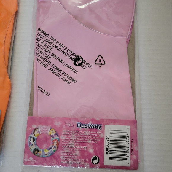Bestway Disney Princess and H2oGo Novelty Ring Swim Ring Float ages 3/6 years - Picture 6 of 9